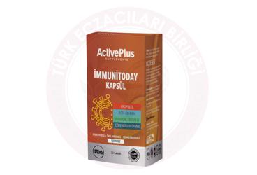 ACTIVEPLUS IMMUNITODAY TAKVIYE EDICI GIDA KAPSUL  30 kapsül