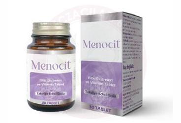 MENOCIT BITKI EKSTRELERI VE VITAMIN TABLET  30 tablet