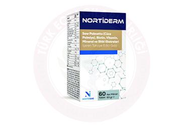NORTIDERM TAKVIYE EDICI GIDA TABLET  60 tablet