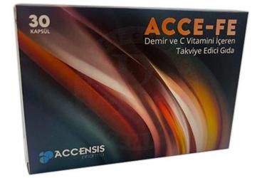 ACCE FE DEMIR VITAMINI KAPSUL  30 kapsül