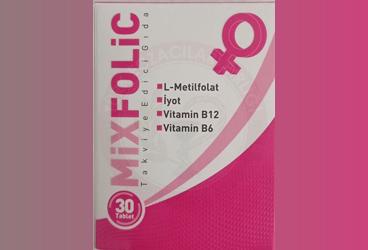MIXFOLIC TAKVIYE EDICI GIDA  30 tablet