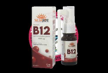 SUNJOY METHYL B12 DILALTI SPREY TAKVIYE EDICI GIDA  10 ml sprey
