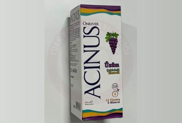ONRIVER ACINUS UZUM CEKIRDEGI EKSTRESI ICEREN SIVI TAKVIYE EDICI GIDA  200 ml şişe