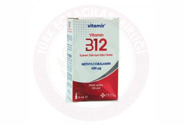 VITAMIR B12 SPREY  15 ml şişe