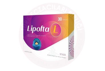 LIPOFTA L TAKVIYE EDICI GIDA KAPSUL  30 kapsül