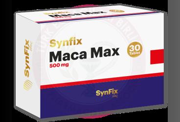SYNFIX MACA MAX LEPIDYUM VE CAKSIROTU KOKU ICEREN TAKVIYE EDICI GIDA  30 tablet