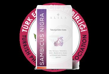 ALILA SAMBUCUS NIGRA TAKVIYE EDICI GIDA SURUP  150 ml şişe