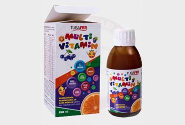 TUBAFER MULTIVITAMIN SURUP  150 ml şişe