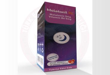 MELATONIL XL MELATONIN VE B6 ICEREN TAKVIYE EDICI GIDA  60 tablet
