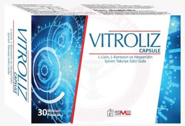 VITROLIZ TAKVIYE EDICI GIDA KAPSUL  30 kapsül