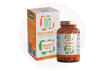 SUNDEX LIPOZOMAL C ICEREN TAKVIYE EDICI GIDA TABLET 1000 mg 30 tablet