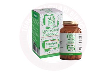 SUNDEX LIPOZOMAL GLUTATYON TAKVIYE EDICI GIDA TABLET 500 mg 30 tablet