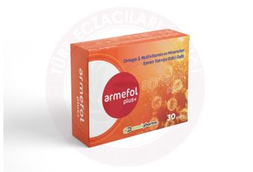 ARMEFOL PLUS TAKVIYE EDICI GIDA  30 kapsül