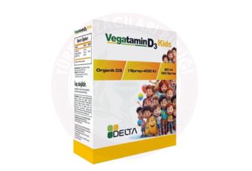 DELTA VEGATAMIN D3 KIDS TAKVIYE EDICI SPREY 400 IU 20 ml şişe