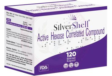 SILVER SHELL AHCC TAKVIYE EDICI GIDA  120 kapsül