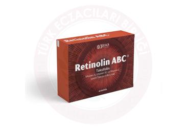 RETINOLIN ABC TAKVIYE EDICI GIDA KAPSUL  30 kapsül