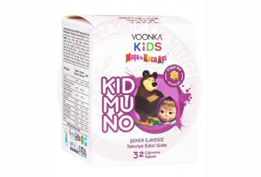 VOONKA KIDS MASA ILE KOCA AYI KIDMUNO TAKVIYE EDICI GIDA CIGNEME TABLETI  32 tablet