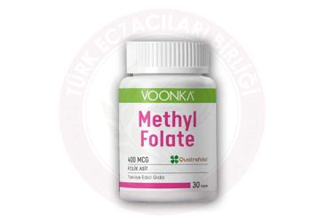 VOONKA METHYLFOLATE ICEREN TAKVIYE EDICI GIDA  30 tablet