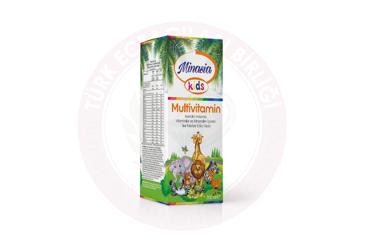 MINASIA KIDS MULTIVITAMIN TAKVIYE EDICI GIDA  200 ml şişe