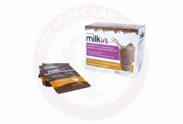 MILKIN CEMEN OTU VE SEVKETIBOSTAN EKSTRESI ICEREN CIKOLATA AROMALI TAKVIYE EDICI GIDA SASE  20 saşe