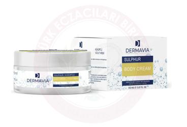DERMAVIA KUKURTLU VUCUT KREMI  150 ml şişe
