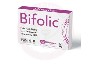 BIFOLIC TAKVIYE EDICI GIDA TABLET  30 tablet