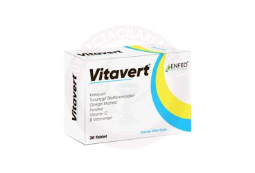 VITAVERT TAKVIYE EDICI GIDA  30 tablet
