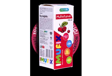 IMUFIX MULTIVITAMIN SIVI TAKVIYE EDICI GIDA  150 ml şişe