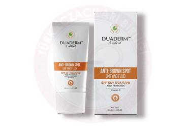 DUADERM ANTI-BROWN SPOT SPF50+ GUNES KREMI  50 ml tüp