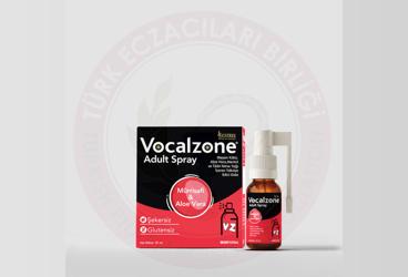 VOCALZONE YETISKIN BOGAZ SPREYI  20 ml şişe
