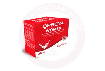 OPREVA WOMEN INOSITOL, VITAMIN, MINERAL VE BITKI EKSTRELERI ICEREN TAKVIYE EDICI GIDA SASE  30 saşe
