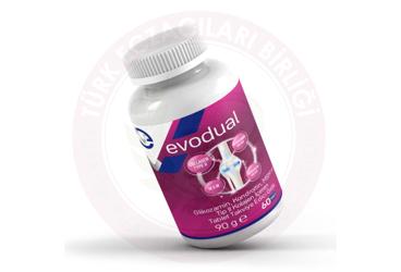 EVODUAL GLIKOZAMIN, KONDROITIN, MSM VE TIP II KOLAJEN ICEREN TAKVIYE EDICI GIDA TABLET  90 tablet