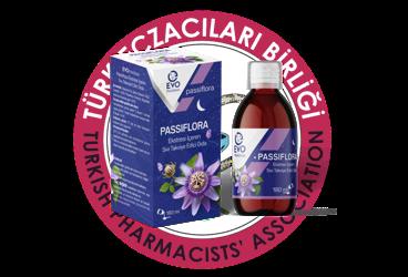 EVO PHARMA PASSIFLORA EKSTRESI ICEREN SIVI TAKVIYE EDICI GIDA  180 ml şişe