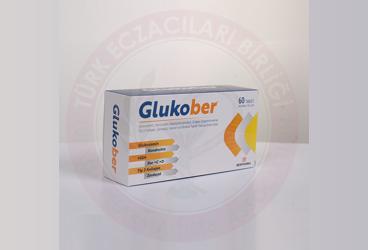 GLUKOBER TAKVIYE EDICI GIDA TABLET  60 tablet