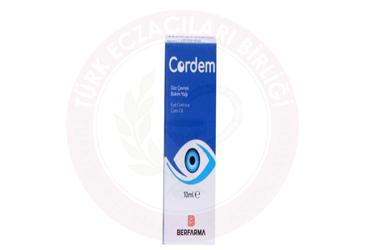 CORDEM GOZ CEVRESI BAKIM YAGI  10 ml şişe