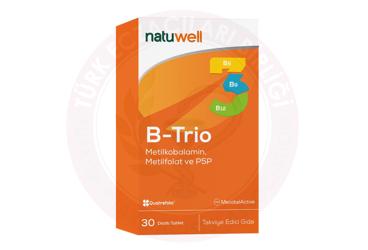 NATUWELL B-TRIO ICEREN TAKVIYE EDICI GIDA  30 tablet