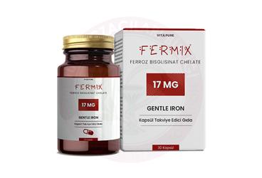 VITAPURE FERMIX DEMIR TAKVIYE EDICI GIDA KAPSUL  30 kapsül