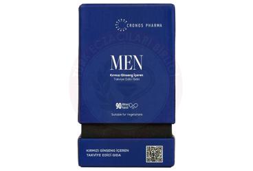 CRONOS PHARMA MEN KIRMIZI GINSENG ICEREN TAKVIYE EDICI GIDA KAPSUL  90 kapsül