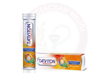 TATVITON VITABOOST TAKVIYE EDICI GIDA  20 tablet