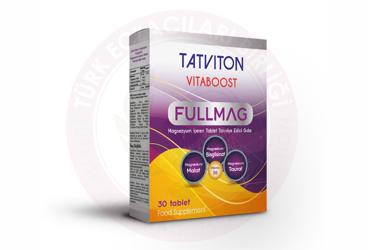 TATVITON VITABOOST FULLMAG TAKVIYE EDICI GIDA  30 tablet