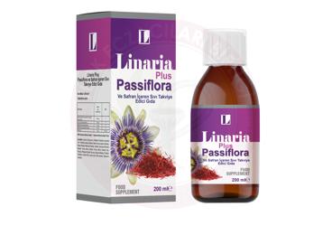 LINARIA PLUS PASSIFLORA VE SAFRAN ICEREN TAKVIYE EDICI GIDA  200 ml
