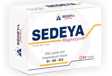 SEDEYA MAGNEZYUM TAKVIYE EDICI GIDA TABLET  30 tablet