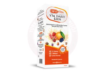 OPTIVITA VM DAILY KIDS SURUP  150 ml şişe