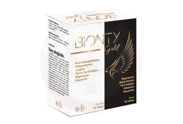 BIONTY GOLD GECE GUNDUZ TAKVIE EDICI GIDA  30+30 tablet