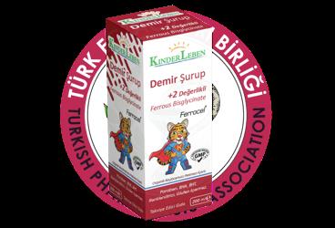 KINDERLEBEN DEMIR SURUP  200 ml şişe