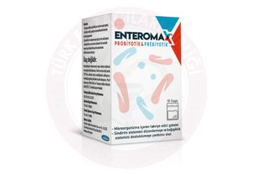 ENTEROMAX PREBIYOTIK & PROBIYOTIK TAKVIYE EDICI GIDA  10 saşe
