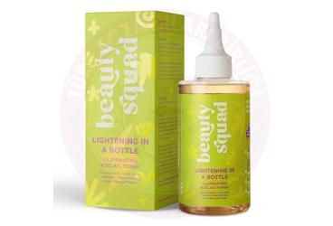 COSMED BEAUTY SQUAD LIGHTENING IN A BOTTLE ILLUMINATING AZELAIC TONER  200 ml şişe
