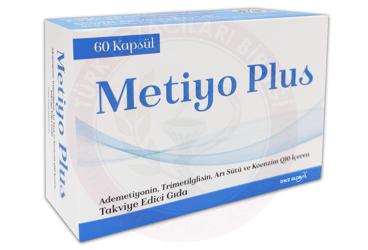 METIYO PLUS TAKVIYE EDICI GIDA KAPSUL  60 kapsül