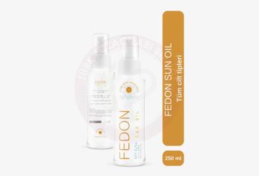 FEDON SUN OIL SPF50+  250 ml şişe
