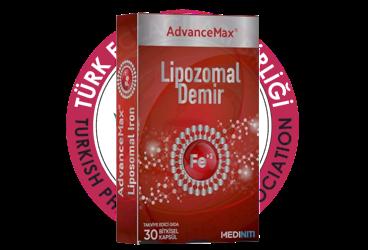 ADVANCEMAX LIPOZOMAL DEMIR ICEREN TAKVIYE EDICI GIDA KAPSUL  30 kapsül
